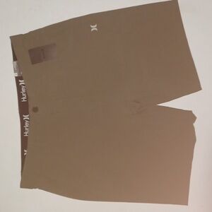 Hurley All Terrain Hybrid Walking Shorts Color-Woodlands Green Size-38 NWT